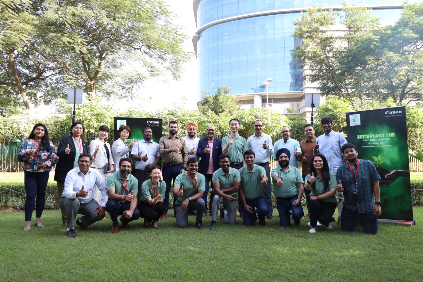 Canon India’s 'Green Environment Together' initiative achieves a significant milestone in its sustainability vision by planting 50,000 trees in 5 years